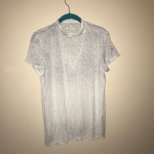 American Eagle Soft and Sexy Choker Shirt